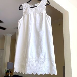 Sleeveless eyelet sundress